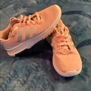 Girls light pink Addis’s shoes